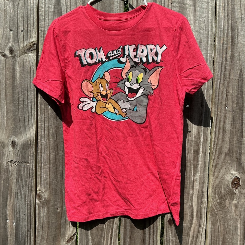 Tom and Jerry Red T-Shirt